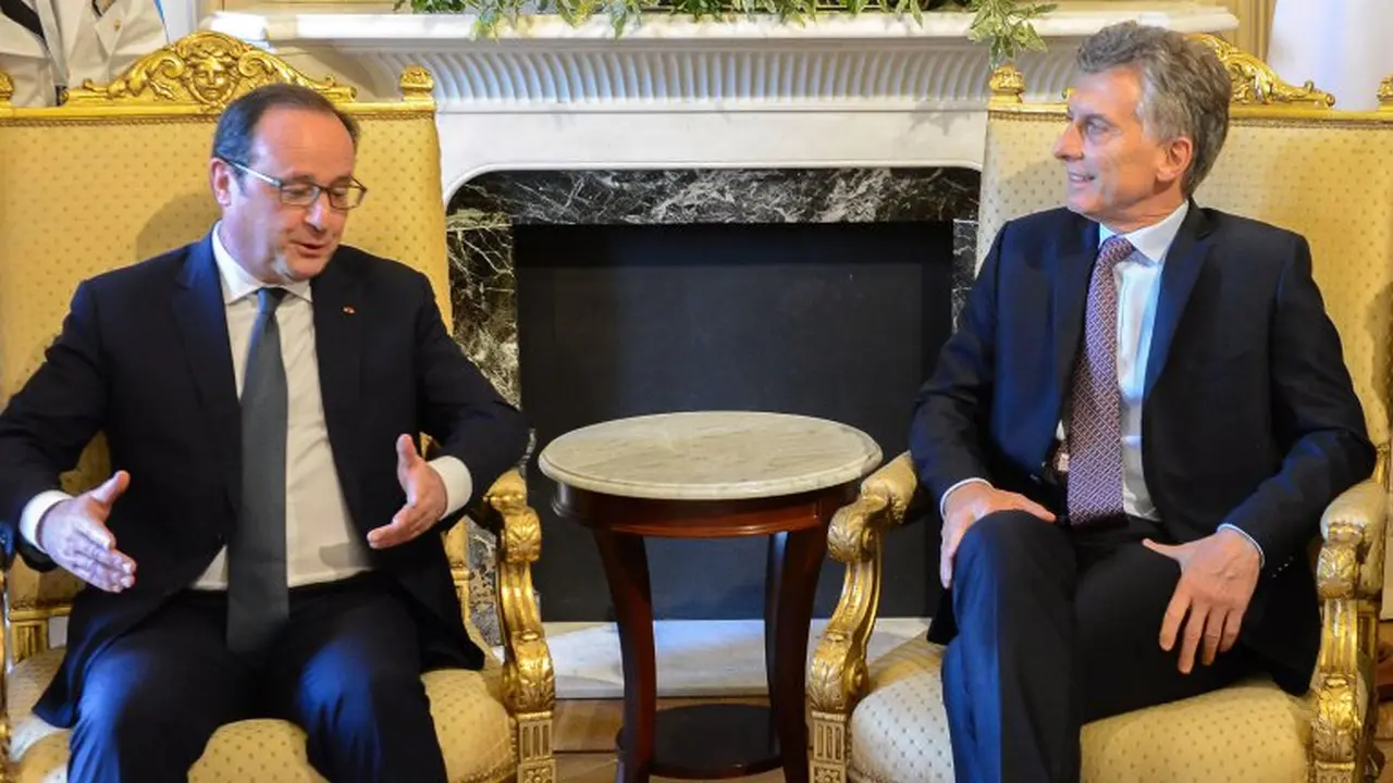 Macri y Hollande firmaron 27 acuerdos de cooperación bilateral