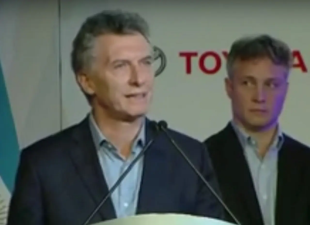 Macri inauguró la planta de Toyota y recordó su paso por la industria
