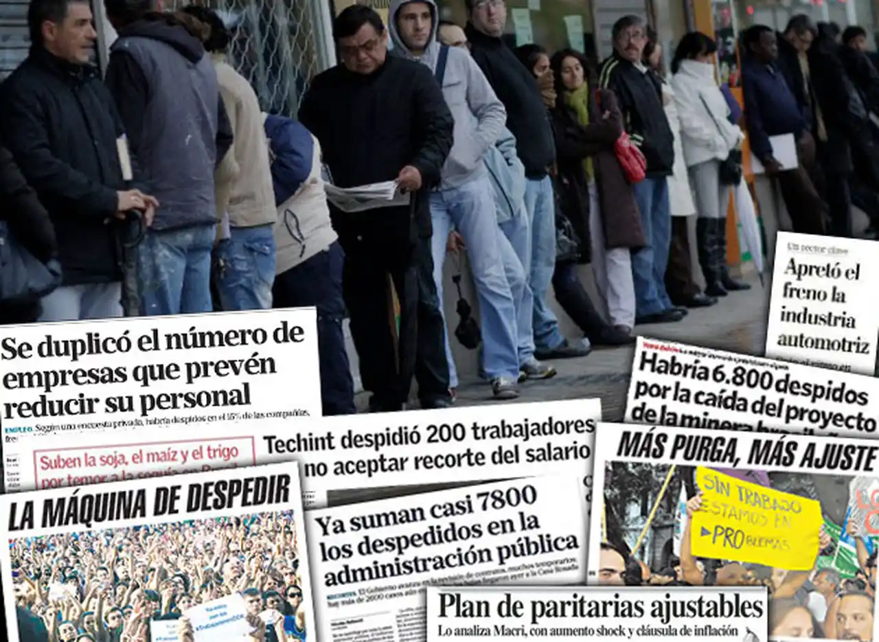 El Gobierno admitió que hubo 27.000 despidos en el sector privado en los últimos cuatro meses