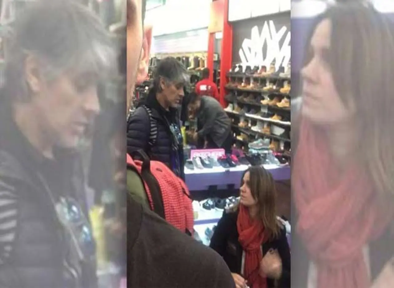 Pablo Echarri y Nancy Dupláa salieron de shopping por la Quinta Avenida y explotaron las redes