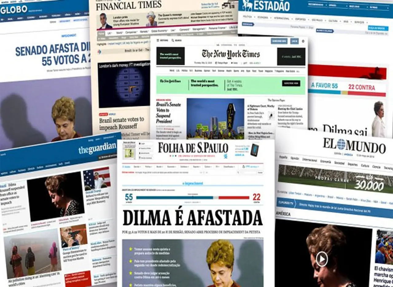 ¿Qué dijeron los diarios del mundo sobre la suspensión de Rousseff?