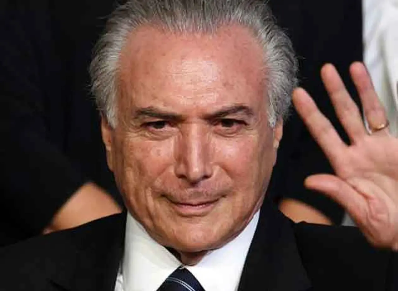 Tras la suspensión de Dilma Rousseff, asumió Michel Temer como presidente interino de Brasil