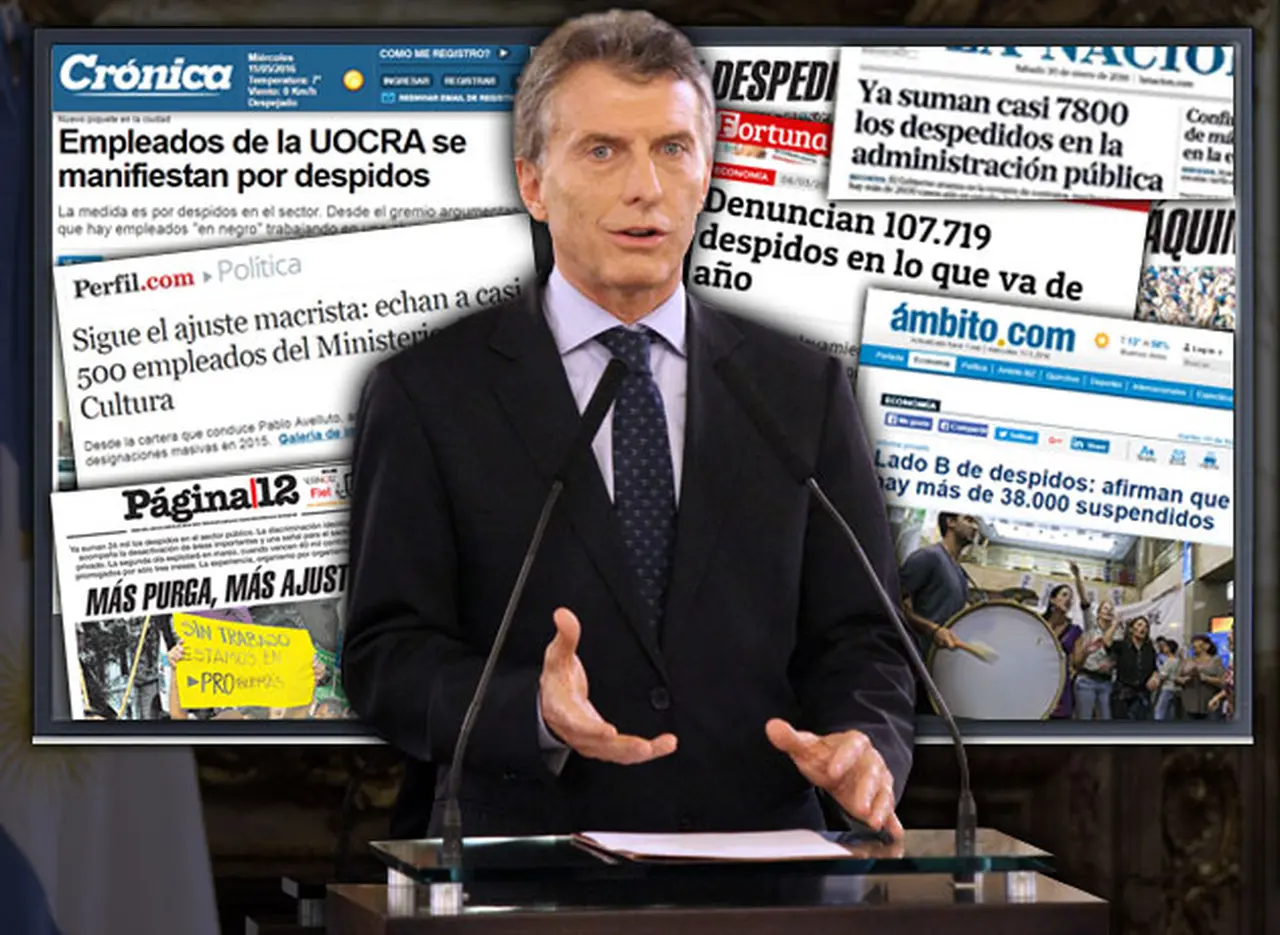 Macri y una pelea de fondo: persuadir de que no hay crisis de desempleo a una opinión pública asustada