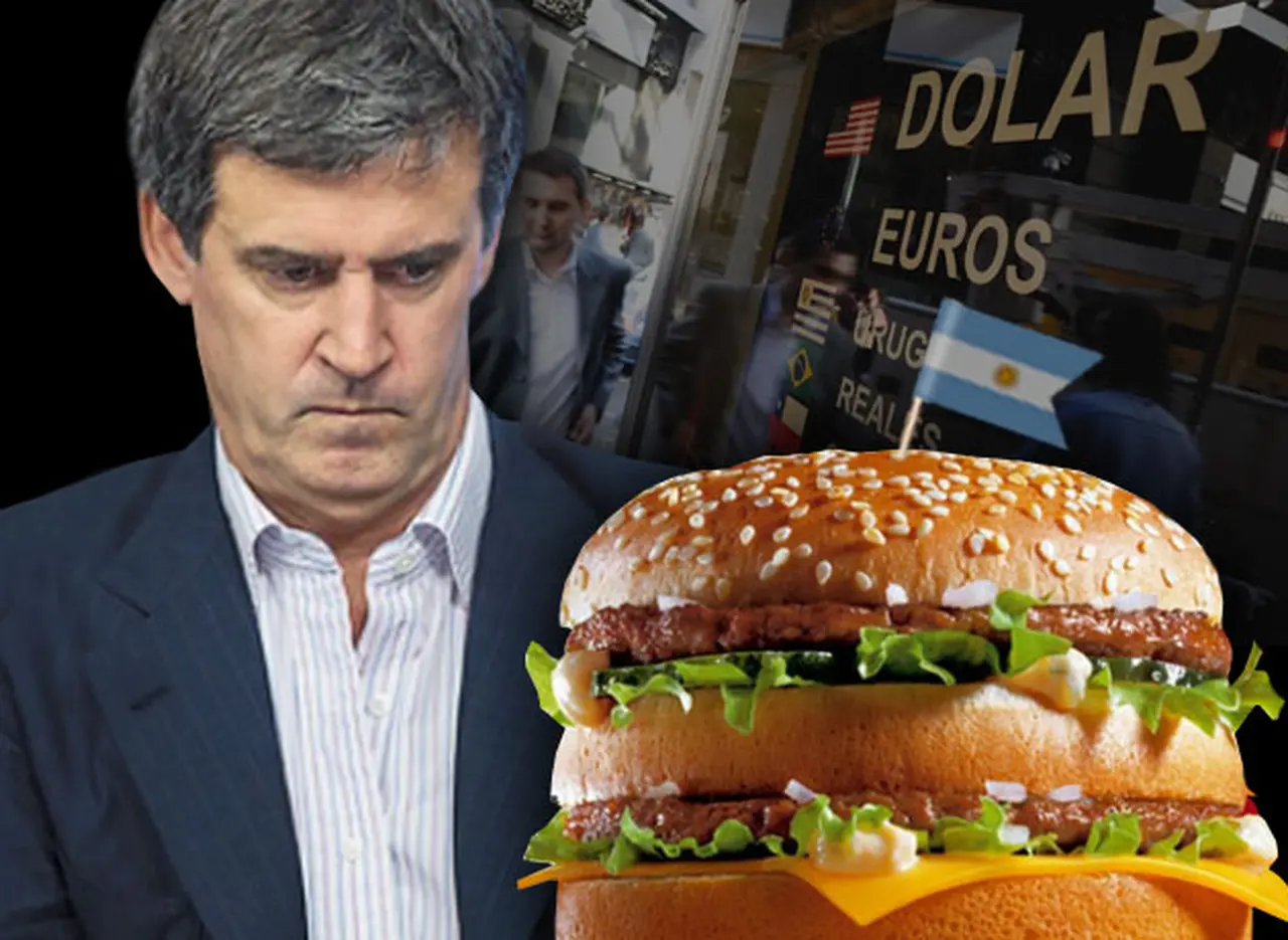 Alerta por atraso cambiario: según el índice Big Mac, el dólar en la Argentina deberí­a cotizar a $16,87