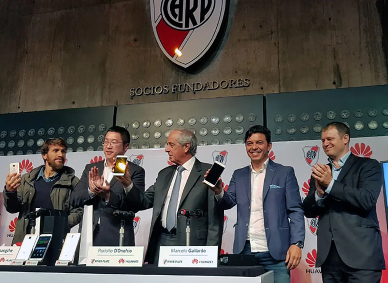 Huawei suma a River en su apuesta argentina y sponsoreo la camiseta