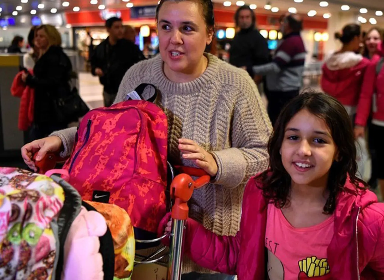 Increí­ble final para el drama de una familia argentina varada en Qatar