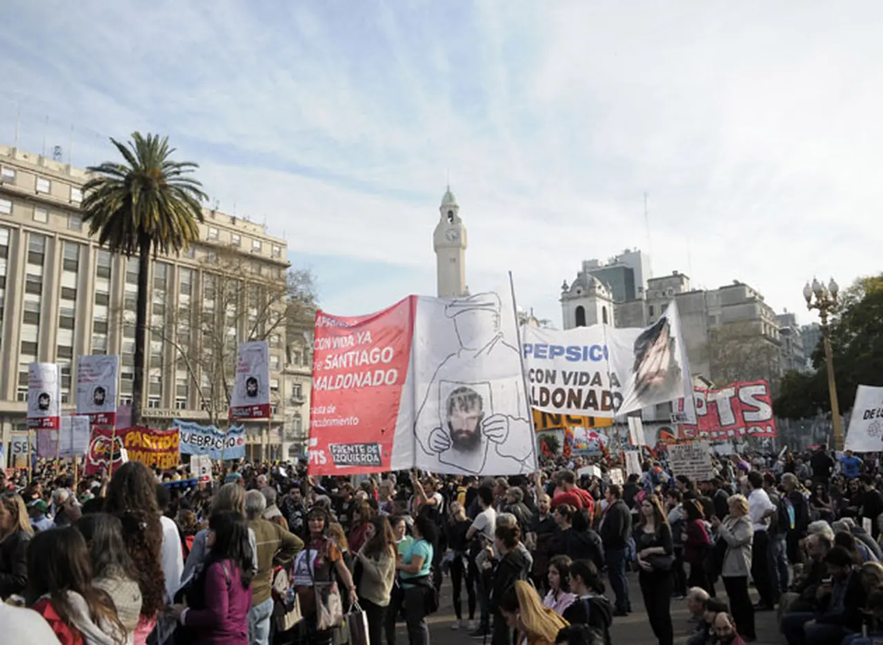 Tras la marcha por Santiago Maldonado, liberaron a 30 de los 31 detenidos por los incidentes