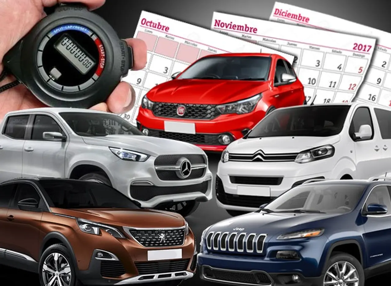 Automotrices preparan más modelos para fin de año, en un mercado que apunta a las 900.000 unidades