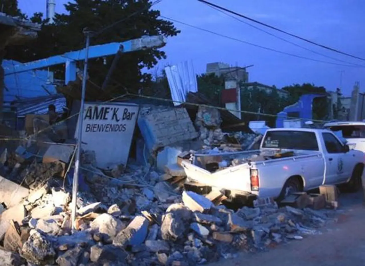 Así­ quedó Jojutla, el municipio cercano al epicentro del sismo que sacudió a México y dejó más de 220 muertos