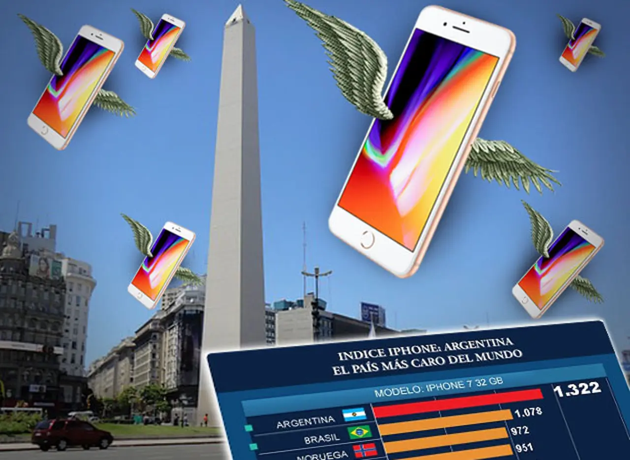 "índice iPhone" tras baja de impuestos y devaluación: ¿ahora conviene comprarlo en Argentina?