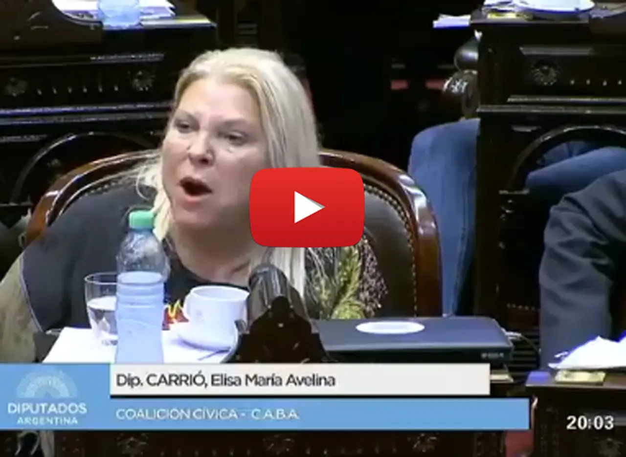 Carrió estalló contra los supermercados: "¡Un chivo $6.000, no voy más!"