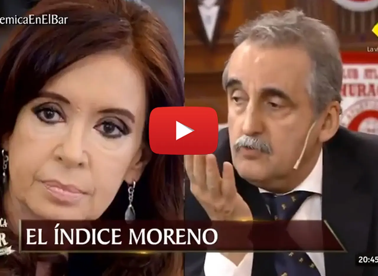 Moreno, enojado con Cristina: "Tendrí­a que haber puesto las dos manos en el fuego por De Vido"