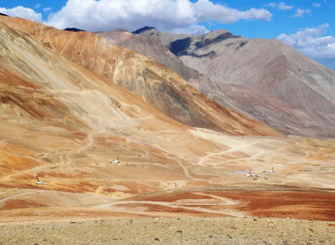 Exploración de cobre