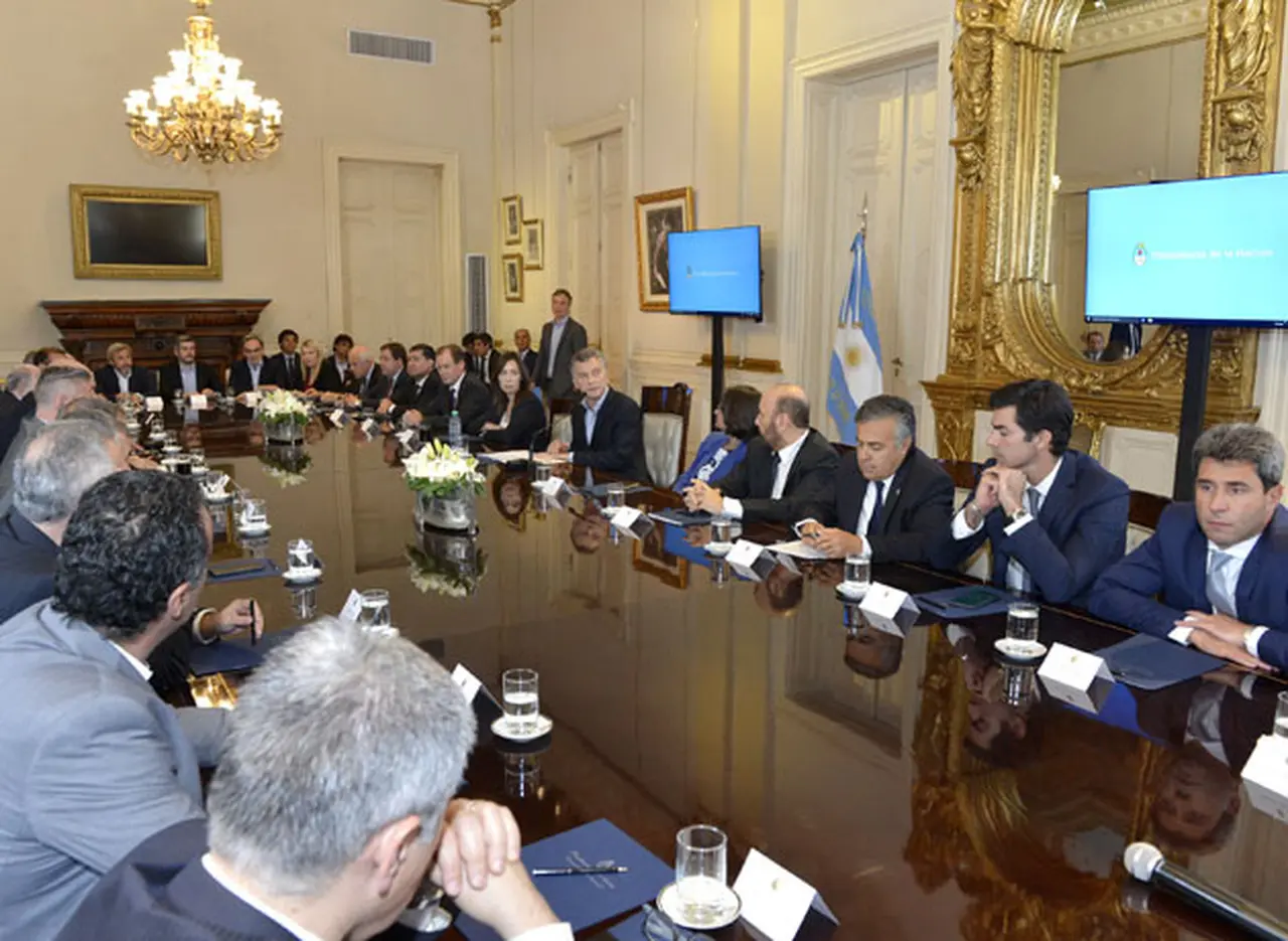 El audio de Macri que no se habí­a escuchado: pidió a los gobernadores contener los salarios estatales