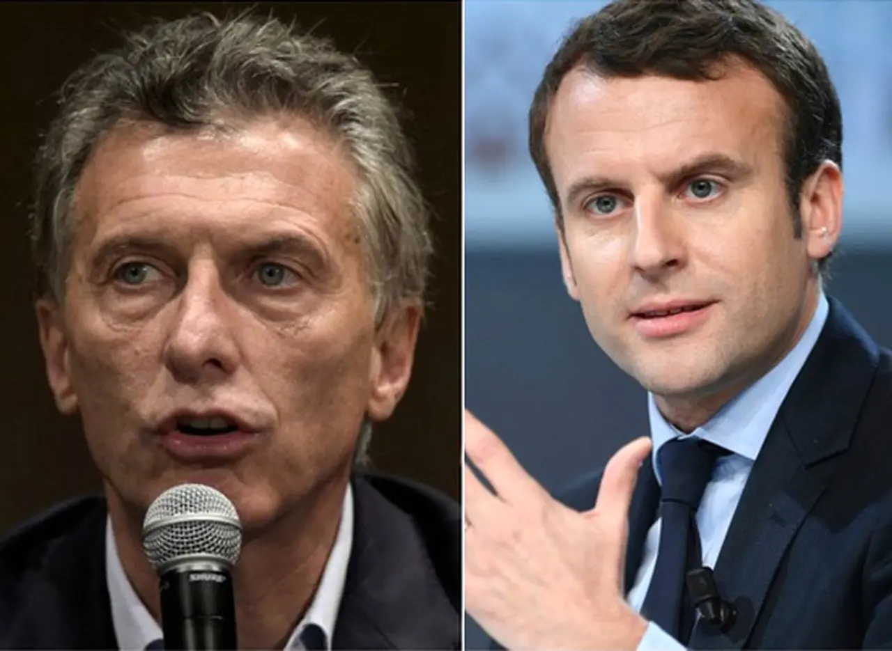 Macron recibe a Macri en Parí­s y anticipa "acalorada discusión" por el negocio agrí­cola