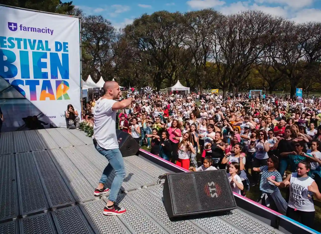 Yoga, Zumba y carrera de rollers en el festival gratuito de Farmacity