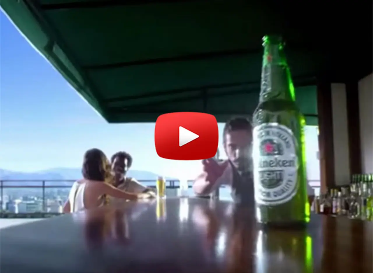 Heineken retiró este aviso luego de que lo tildaran de "racista"
