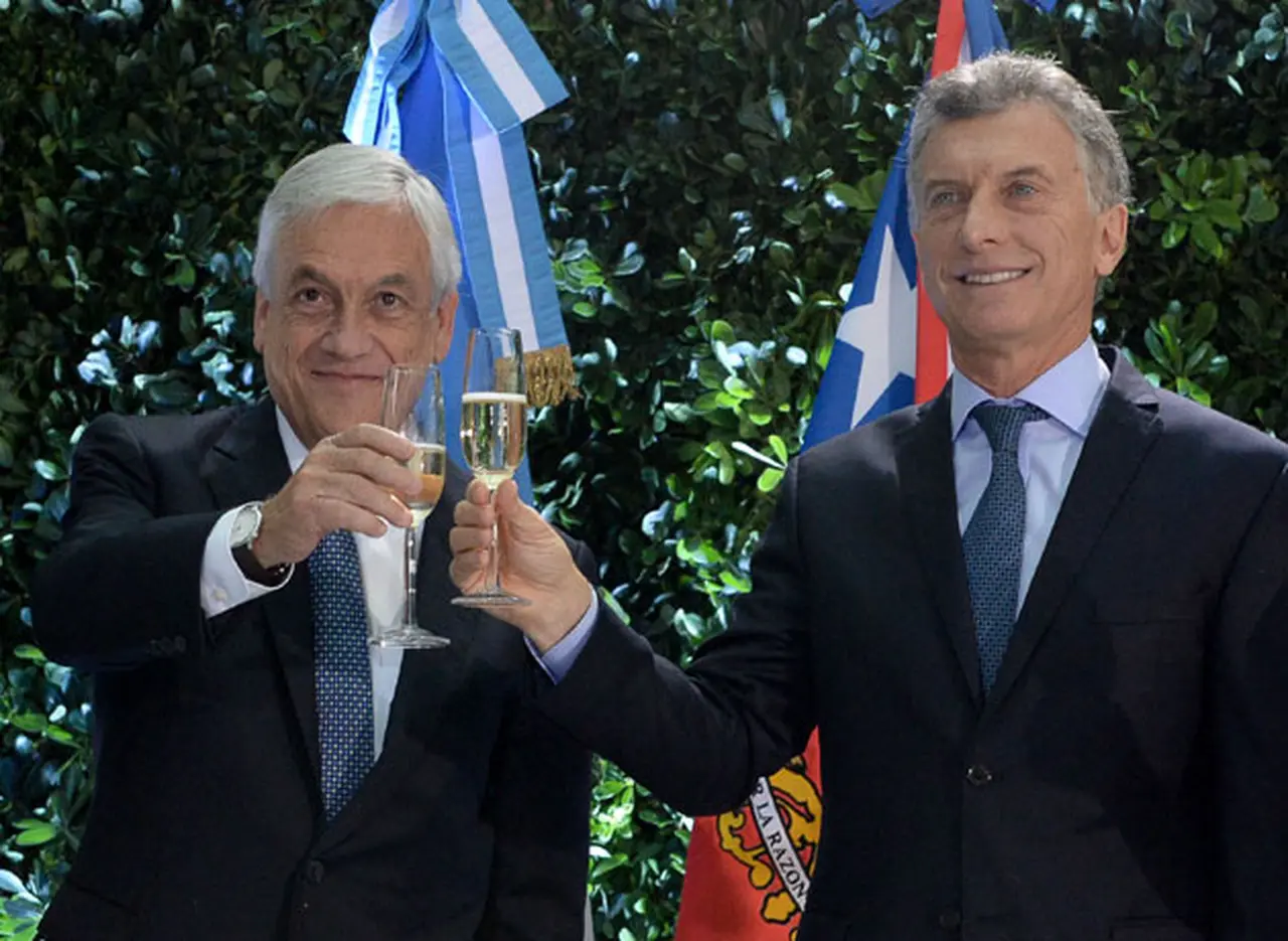 Macri enviará al Congreso un proyecto de libre comercio con Chile