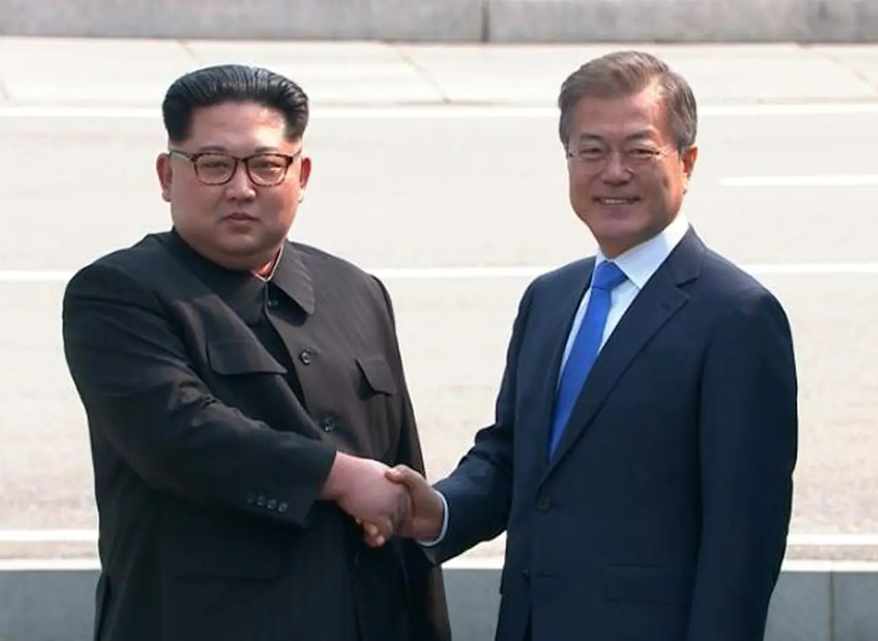 Corea: histórica cumbre por la paz entre Kim y Moon
