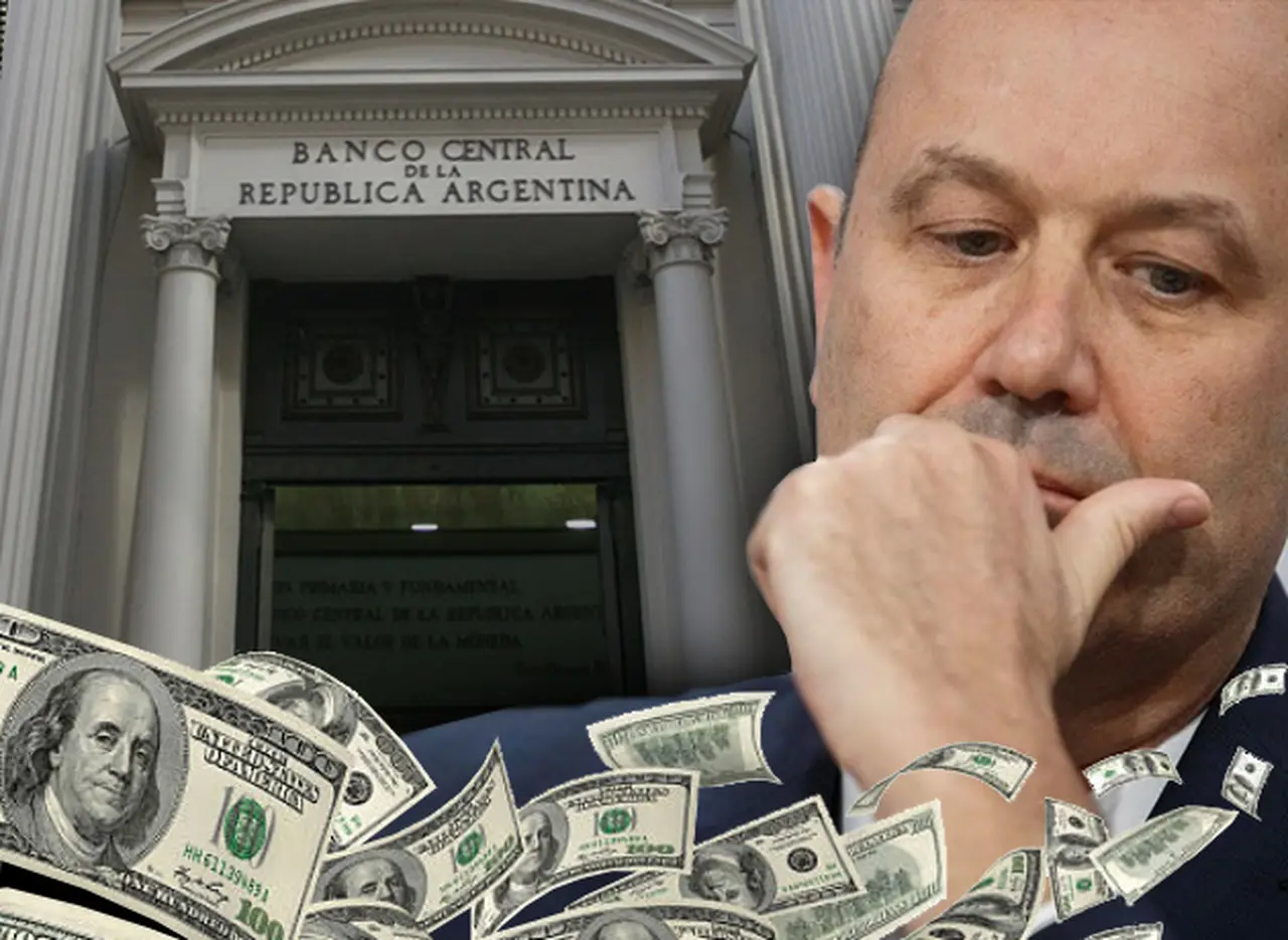 El mercado respondió al mensaje enviado por Sturzenegger y el dólar retrocedió a $22,28 en el mercado minorista
