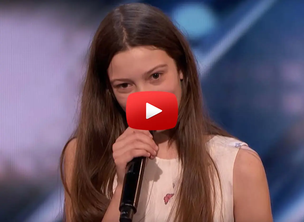 El mundo se cautivó por la voz de una niña de 13 años a la que llaman "la nueva Janis Joplin"