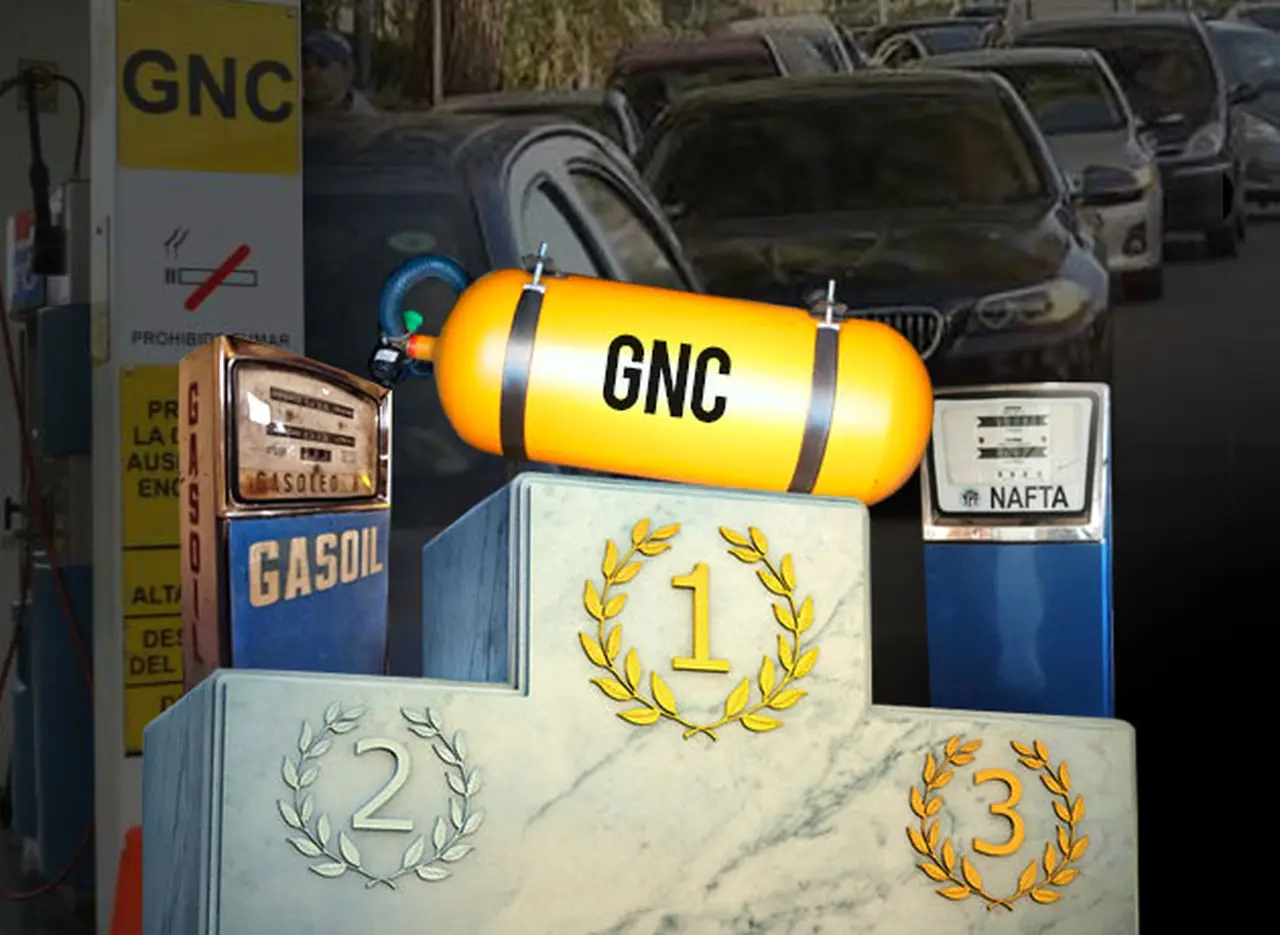 El revival del GNC: por la brecha de hasta 50% con el precio de la nafta, se disparan las conversiones de vehí­culos