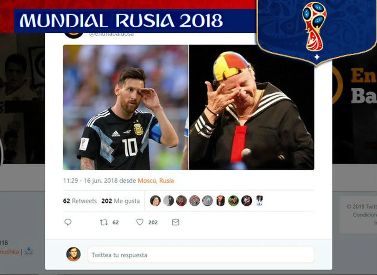 Los memes, sin piedad en el debut de la Argentina en el Mundial: apuntaron contra Messi, Caballero y Biglia