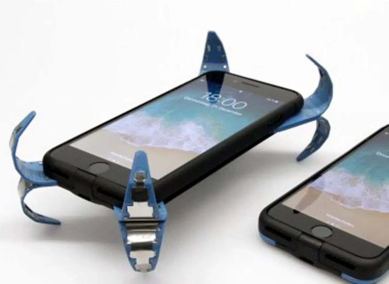 Video: así­ funciona la revolucionaria funda que evita que el smartphone se rompa cuando cae