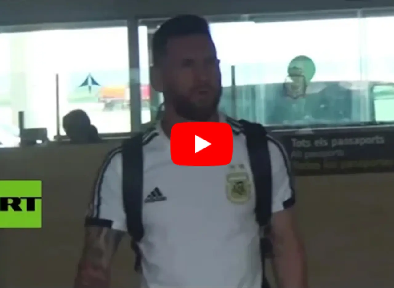 Video: sin hinchas ni cámaras, la llegada de Lionel Messi a Barcelona