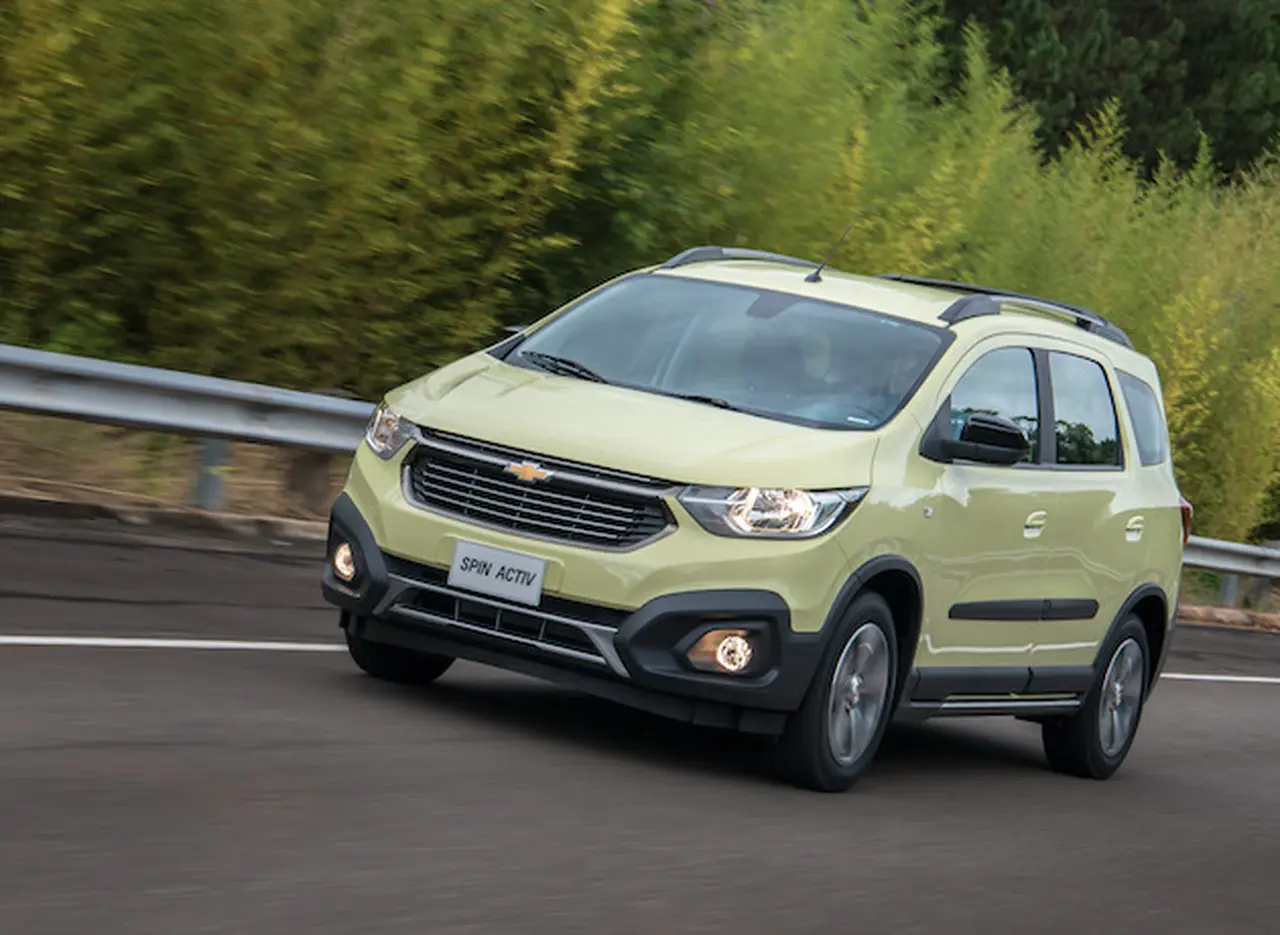 Chevrolet presentó la Spin renovada y sumó como novedad la Activ para 7 pasajeros