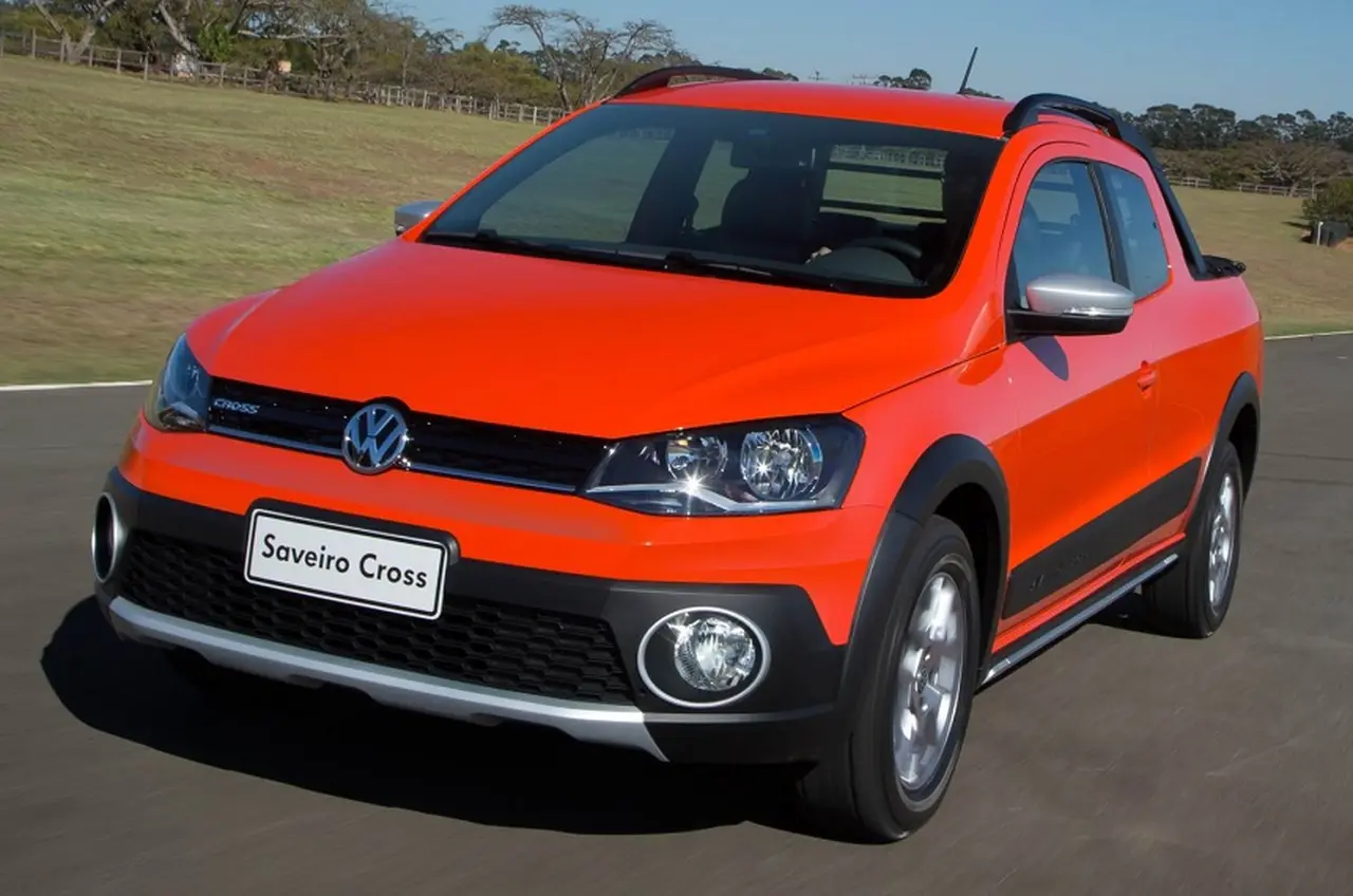 Volkswagen Saveiro, una de las camionetas más chicas.