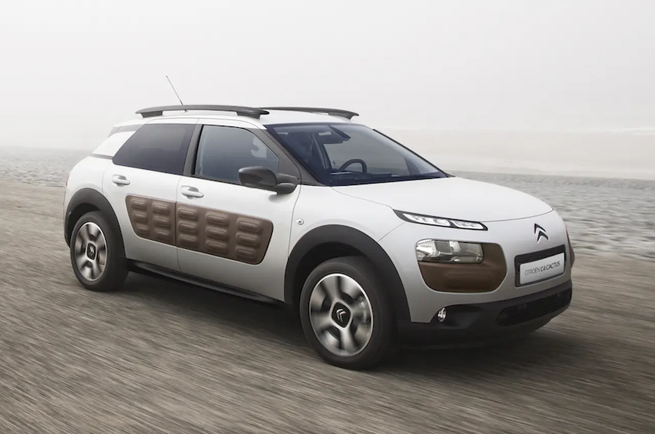 El viejo Citroën C4 Cactus, con los airbumps en los laterales.