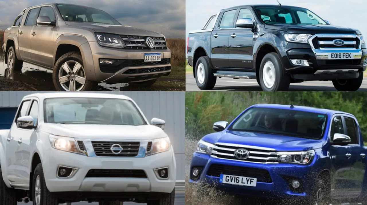 Por primera vez en tres años, caen las ventas de pick ups y utilitarios livianos