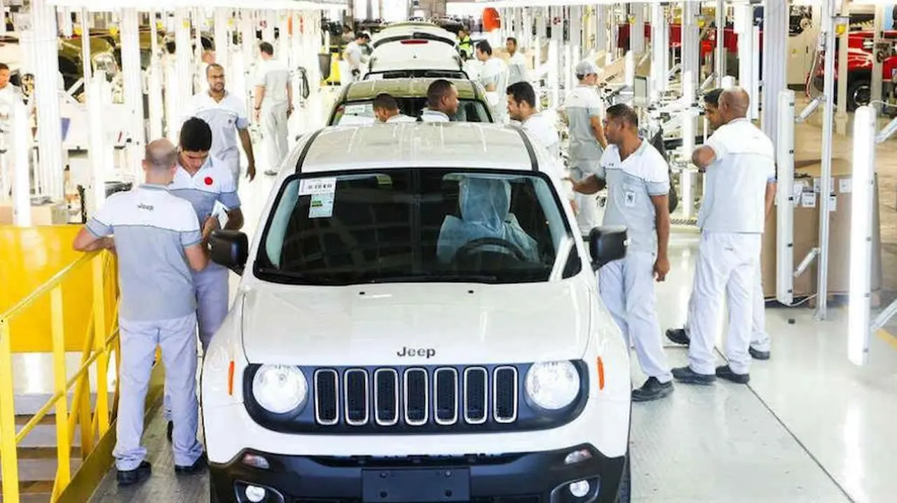 Jeep Renegade, en su fábrica de Pernambuco.