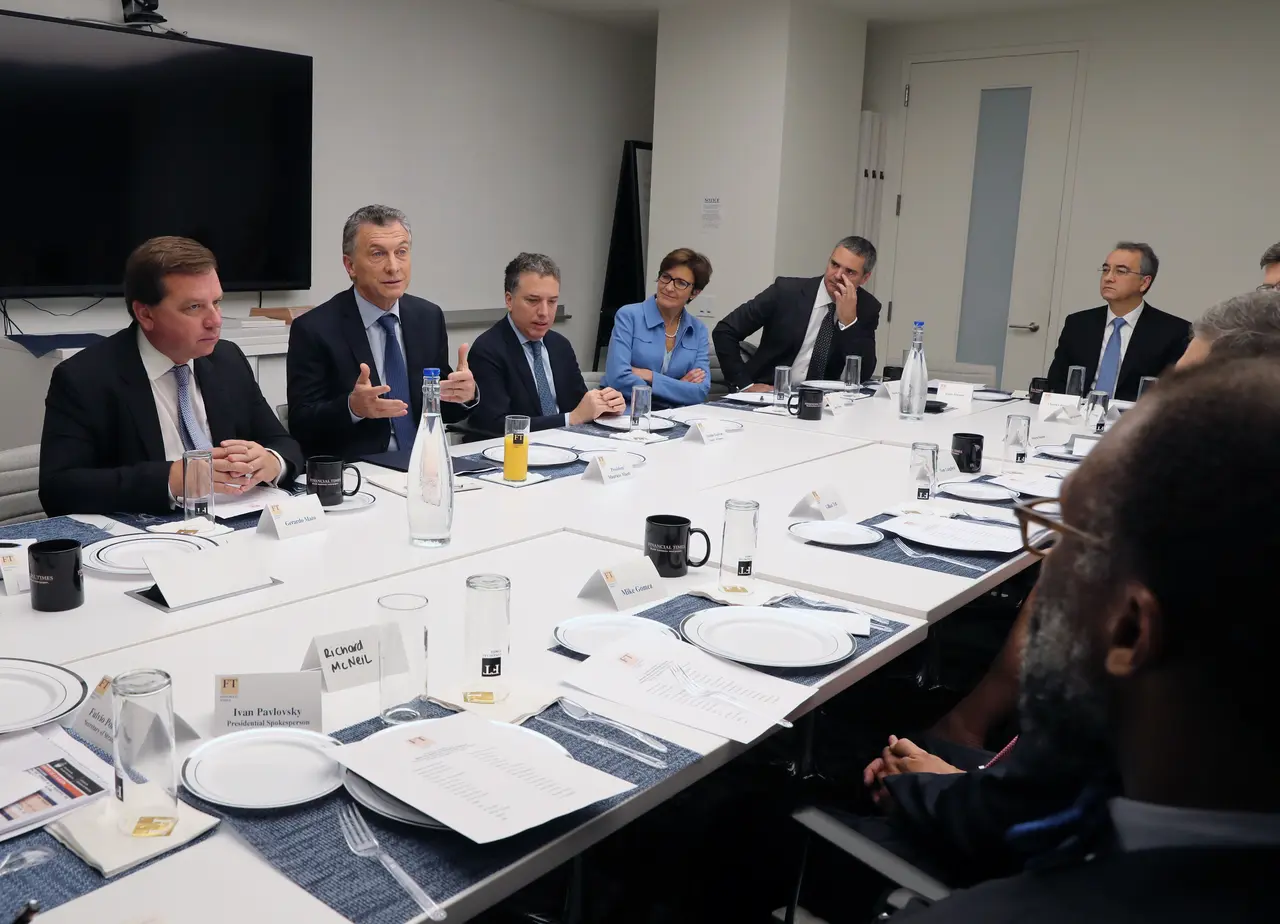 Macri en Nueva York: respaldado por el FMI, frente a inversores dijo que no hay posibilidad de default