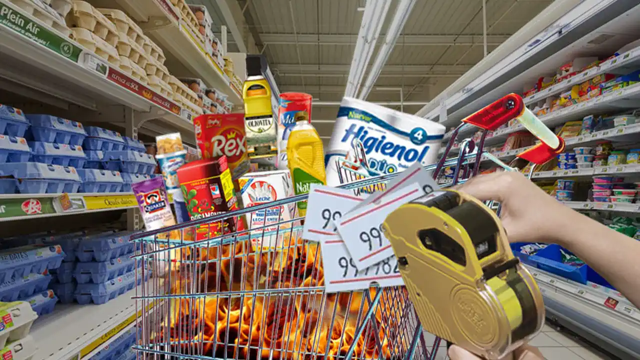 Aun con desplome del consumo, las grandes empresas vuelven a remarcar precios de alimentos