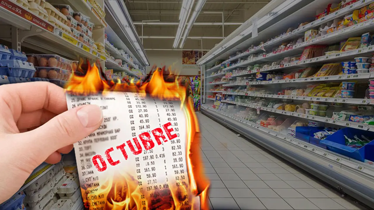 La inflación de octubre trepó al 5,5% y ya acumula 38,9% en lo que va del año