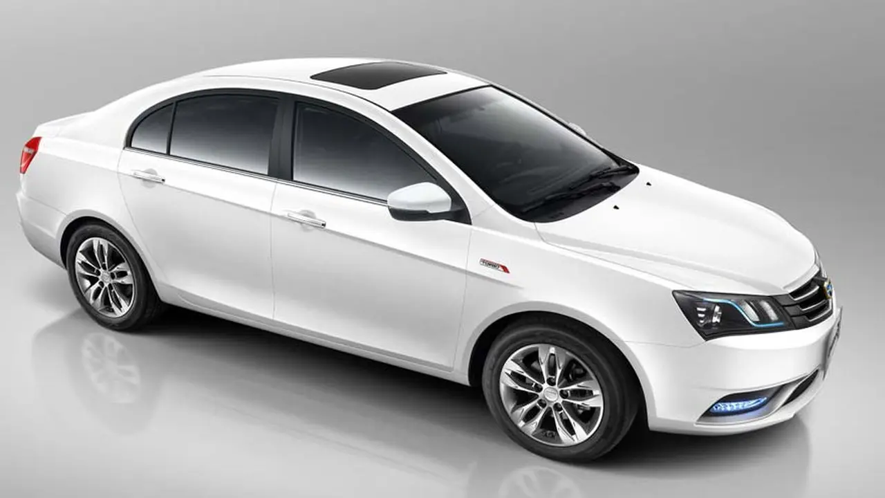 Geely, otra marca china que opera en la Argentina.