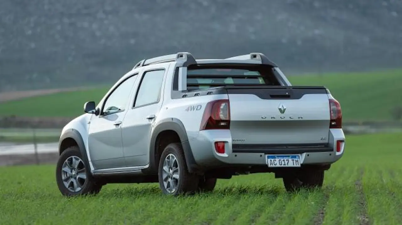 Renault Duster Oroch, con gran capacidad de carga.