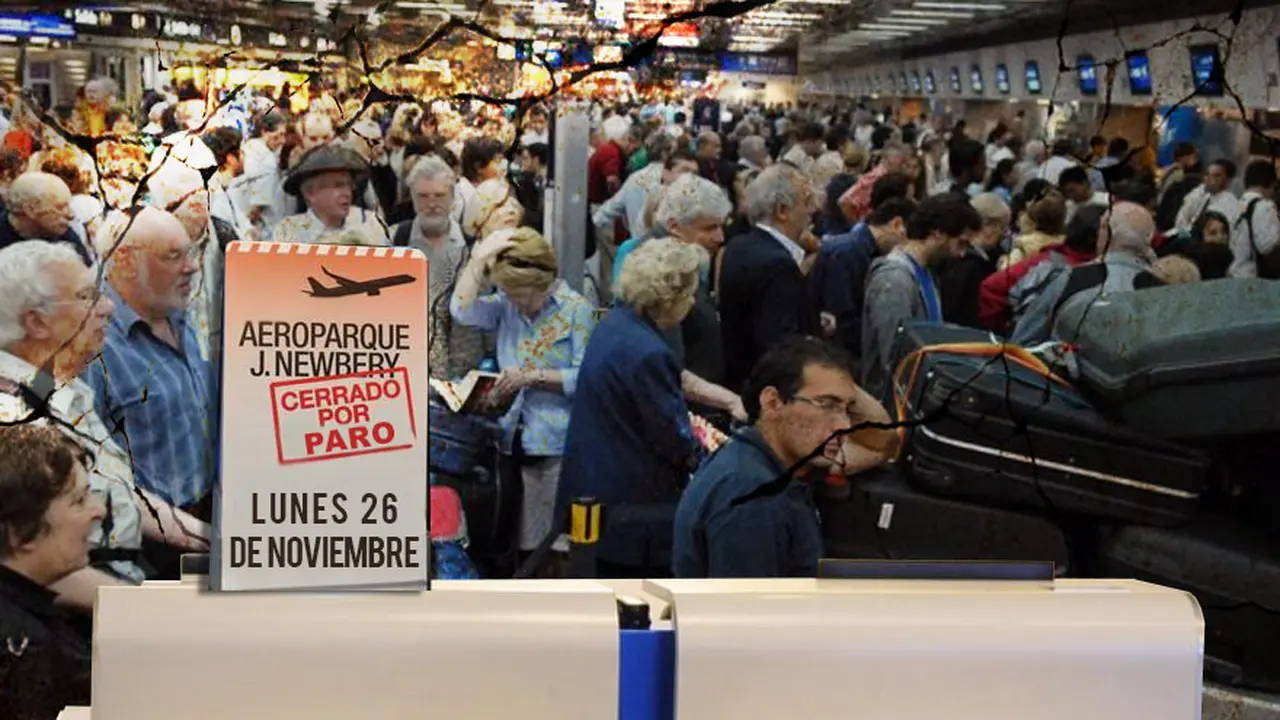 Pasajeros enojados: Aerolíneas Argentinas se expone al pago de indemnizaciones aun en un paro