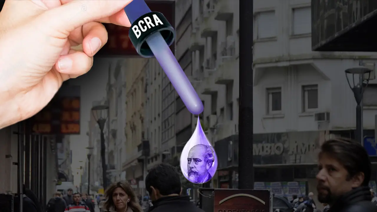 Las señales del BCRA al mercado: tasas altas y más compra de dólares