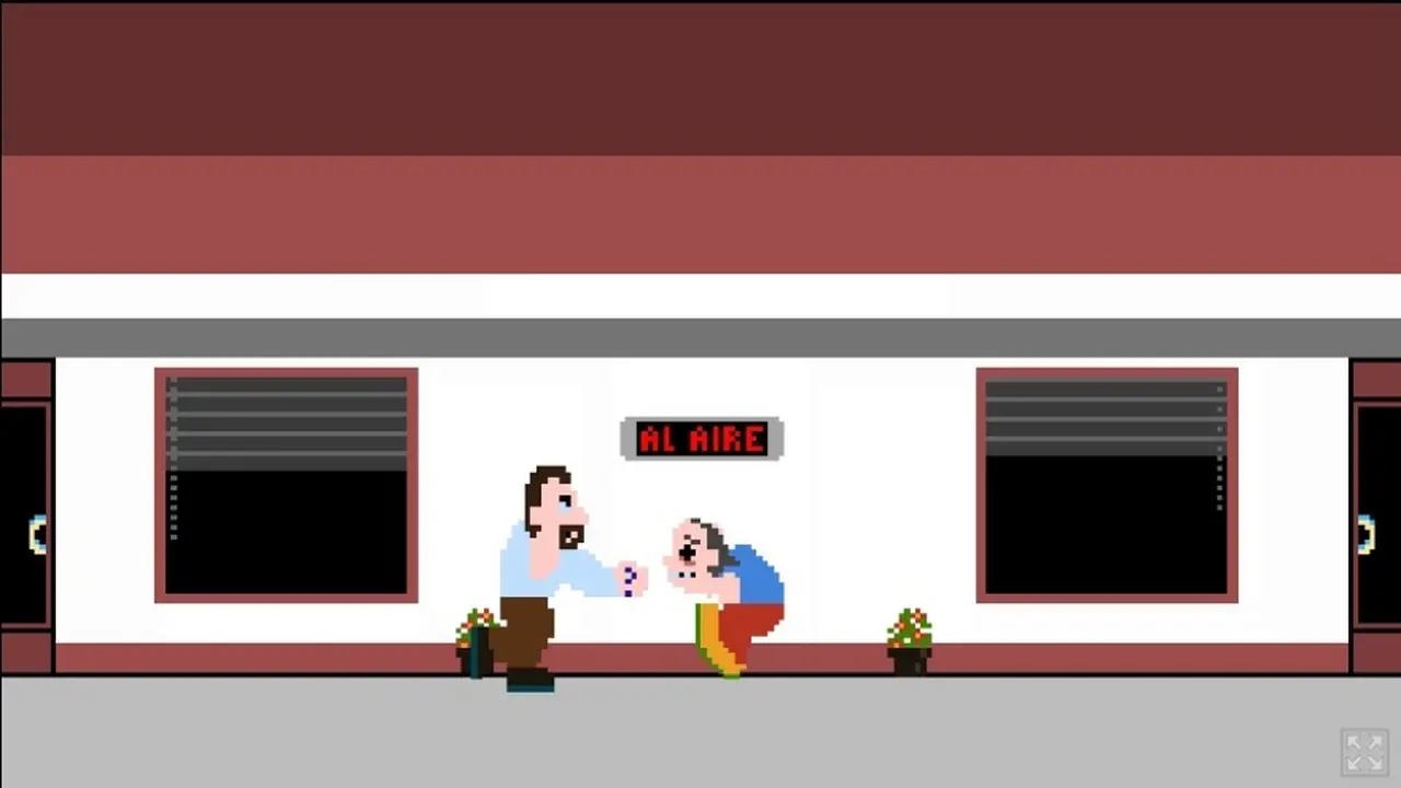 Siguen las trompadas: ahora Roberto Navarro y Baby Etchecopar tienen su propio videojuego