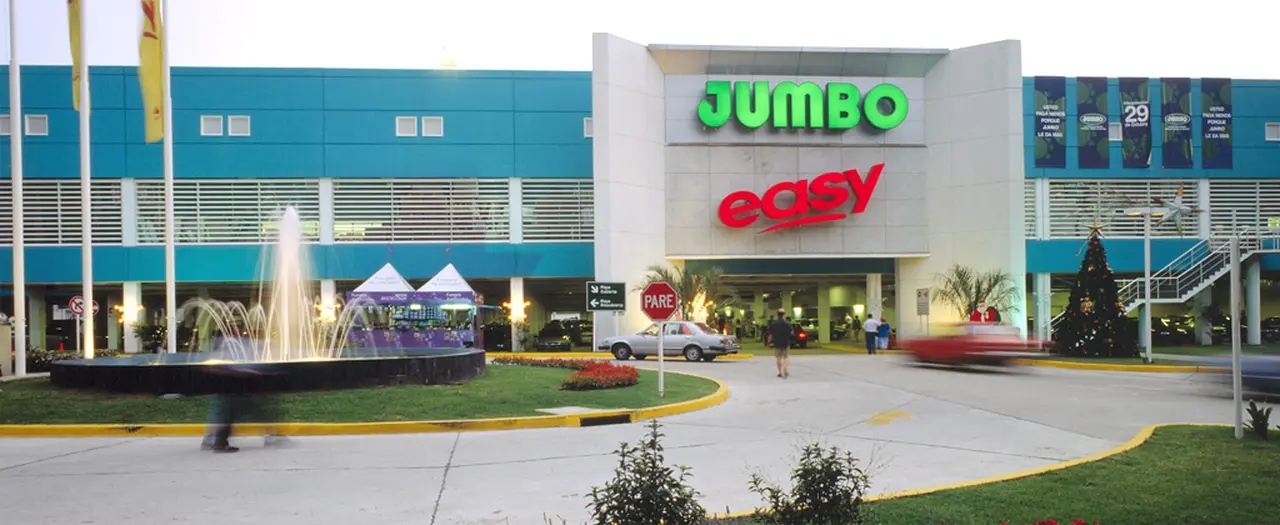 La cadena Jumbo, una de las propiedades del grupo en Argentina.