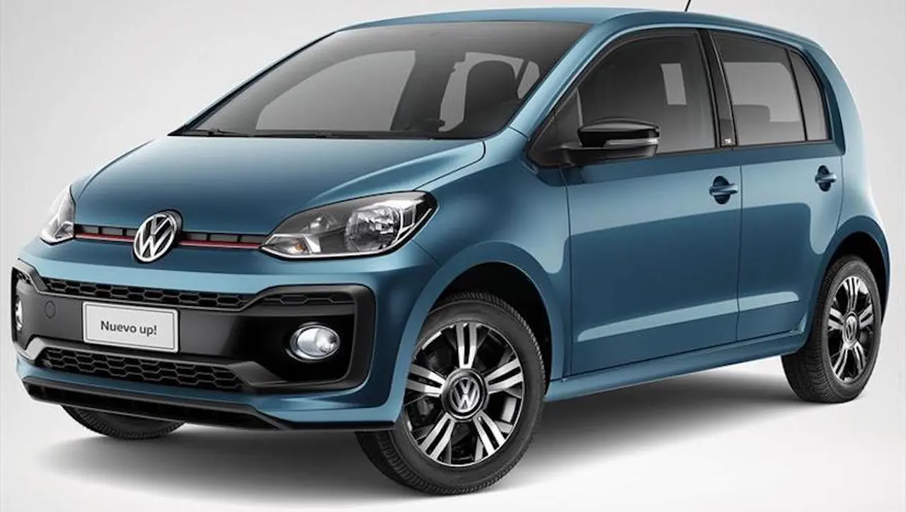 Volkswagen Up completa el listado de los autos más económicos.