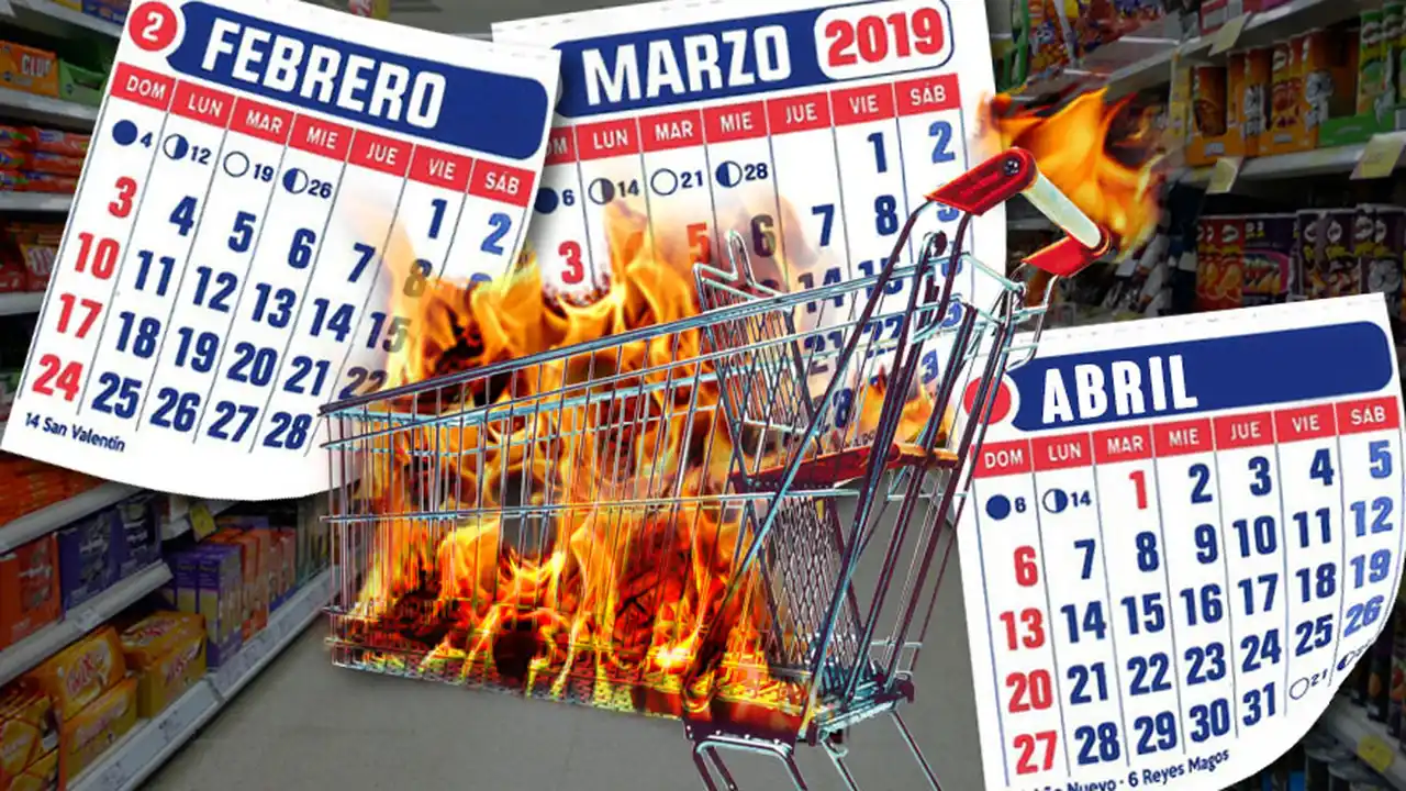 La inflación puede superar el 3% mensual hasta entrado el segundo trimestre