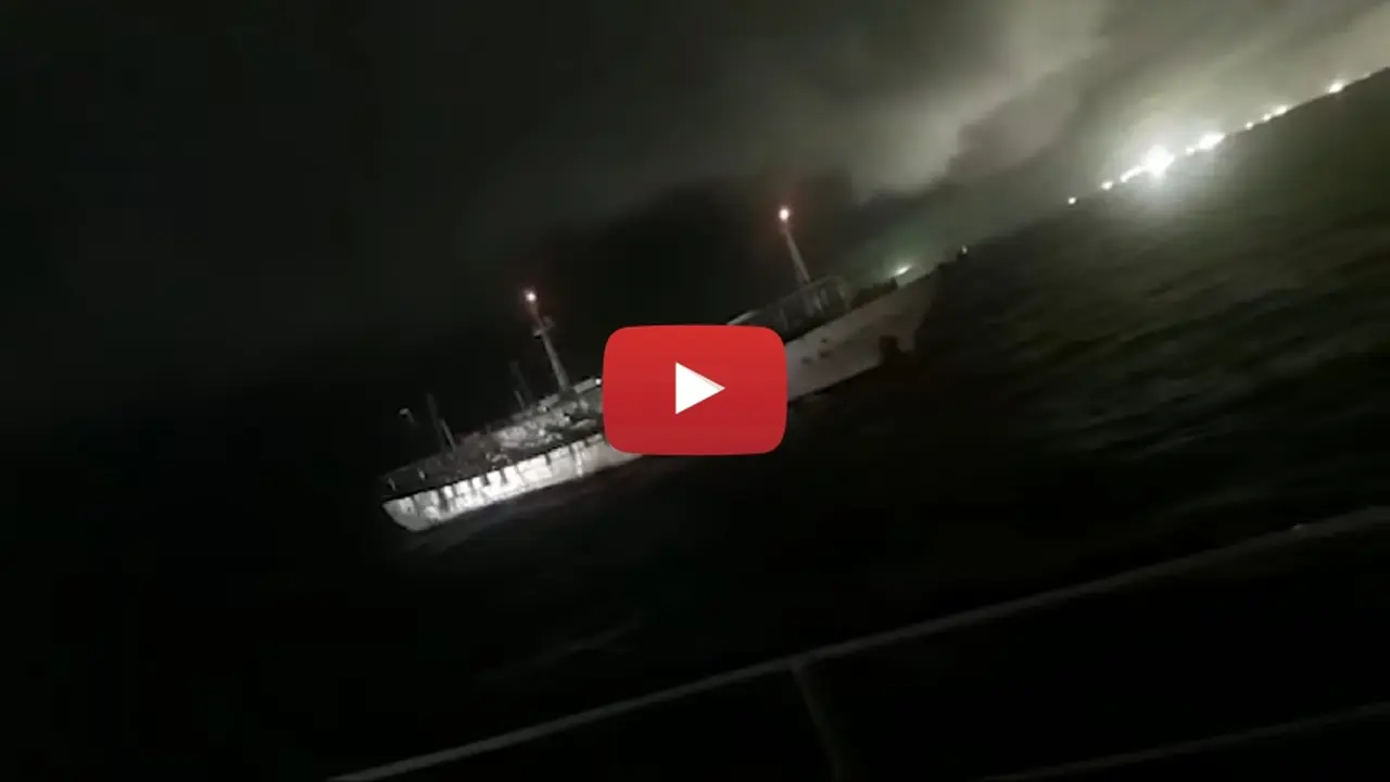 Video: impresionante persecución y disparos de la Prefectura Naval a buque chino