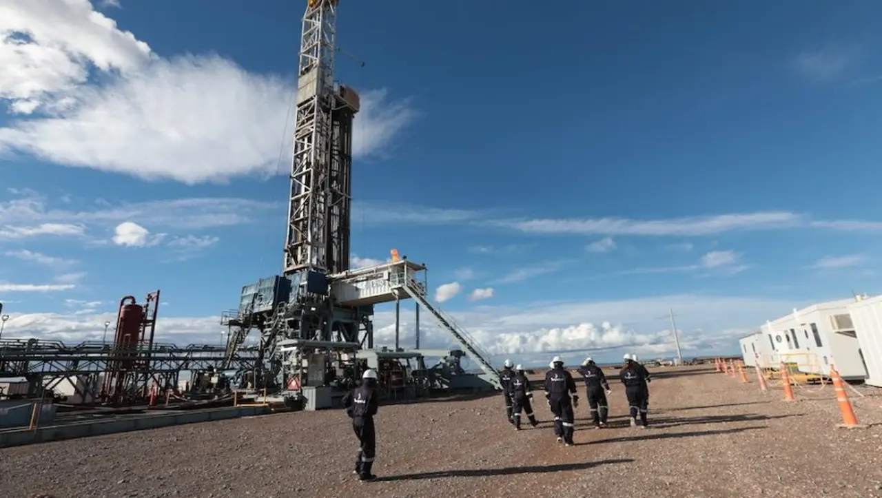 Instalaciones de Tecpetrol en Vaca Muerta.