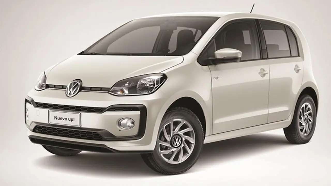 Volkswagen Up, otro de los autos baratos.