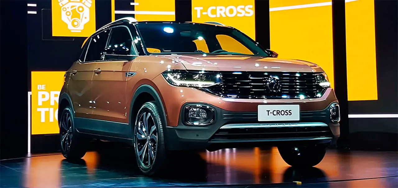 Volkswagen T-Cross, el más vendido de mayo.
