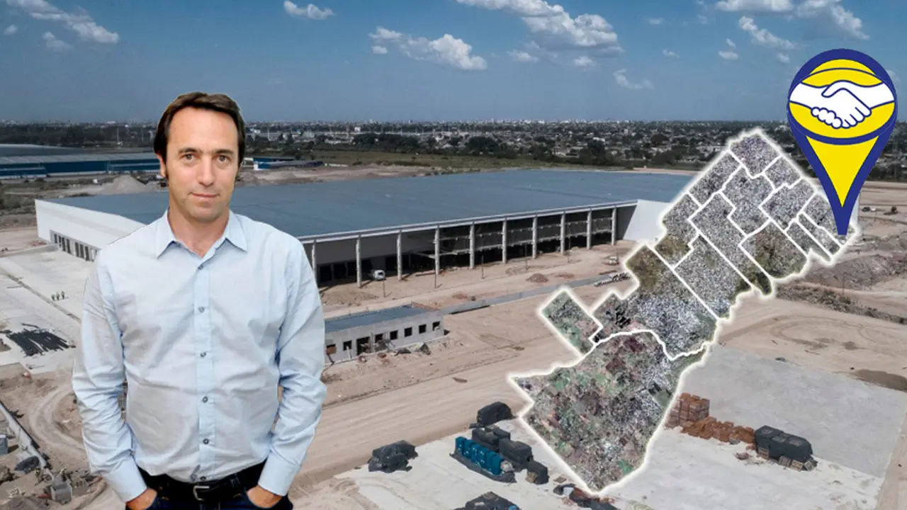 Galperín, un macrista que crece en territorio K: apura megainversión en La Matanza para dar pelea a Amazon